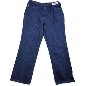 Carhartt Relaxed Fit Jeans Size 34/30 Blue Denim Work wear  Mens Mexico Cotton